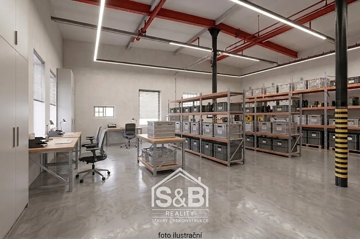 Pronájem skladového prostoru 130 m²